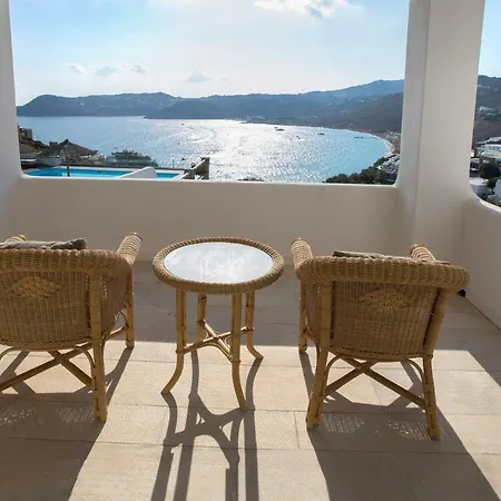 Mykonian With Magnificent Views By Ghh アパート